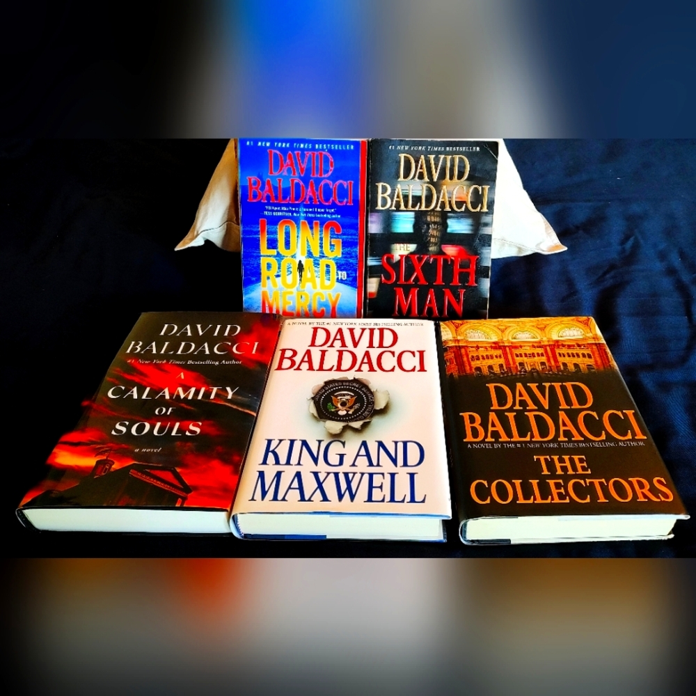 UPDATED To Include 5 David Baldacci NY Times #1 Bestseller Books